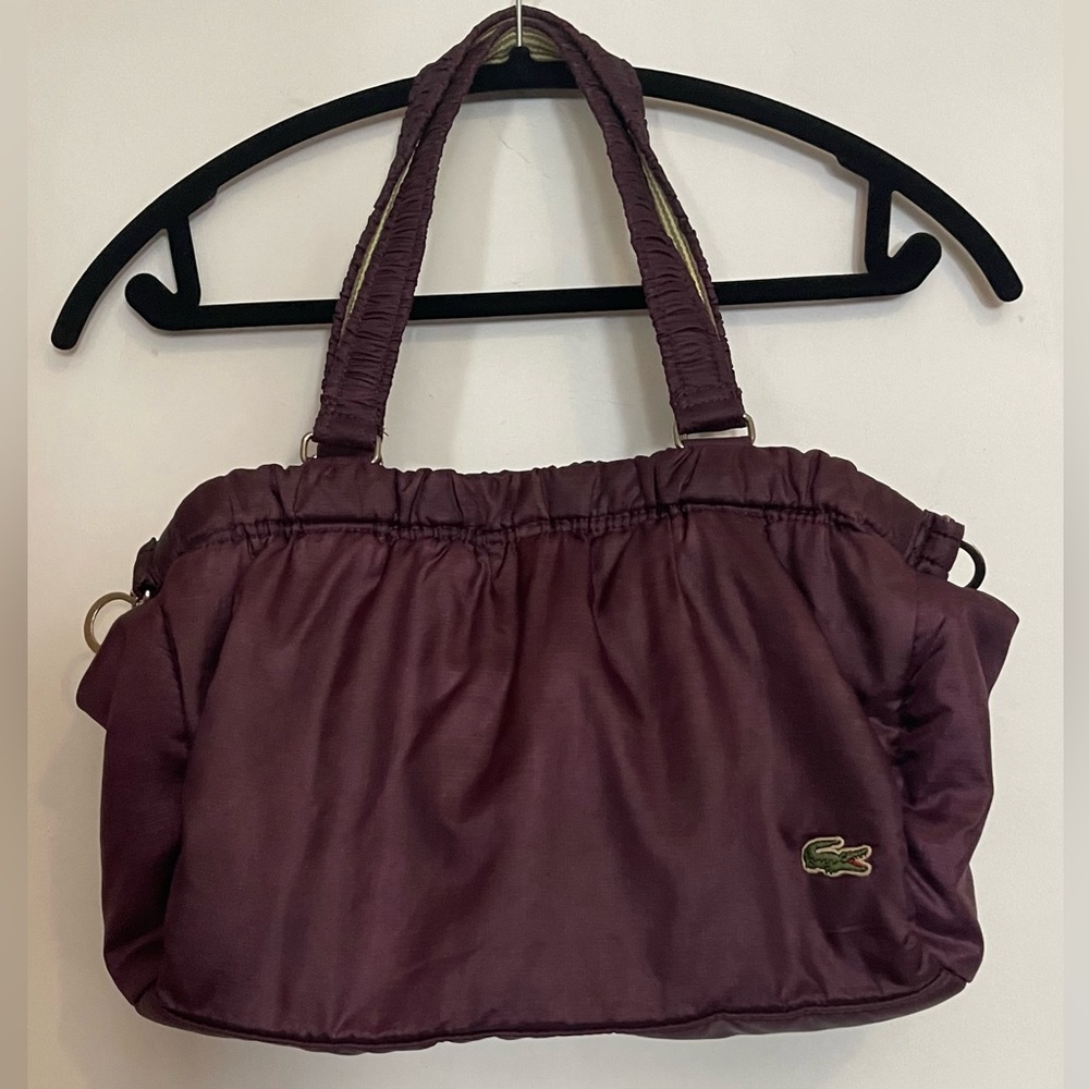 Lacoste Women’s Shoulder Bag- Purple